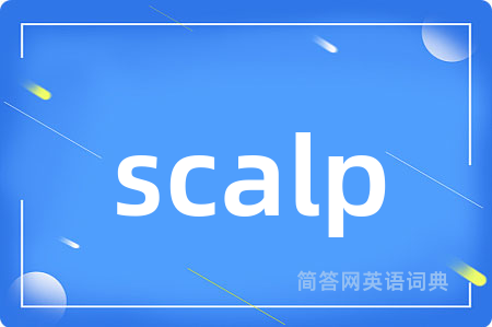 scalp是什么意思,scalp的中文翻译 scalp