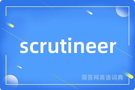 scrutineer