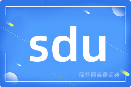 sdu