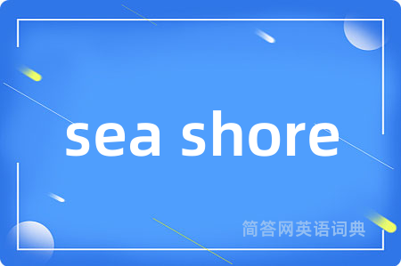 sea shore是什么意思,sea shore的中文翻译 sea shore