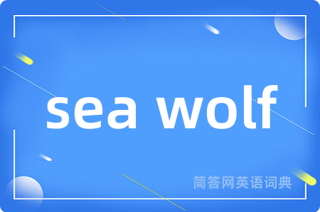 sea wolf是什么意思,sea wolf的中文翻译 sea wolf