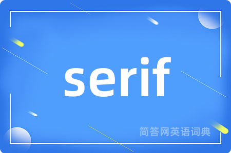 serif