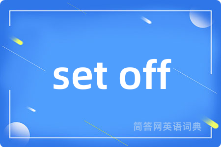 set off