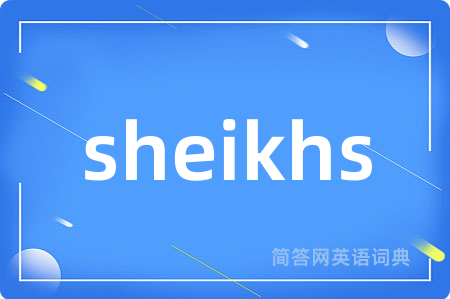 sheikhs