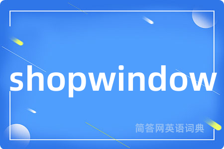 shopwindow