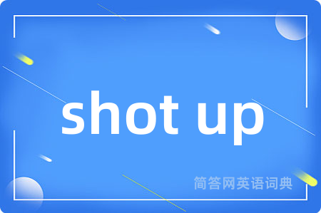 shot up