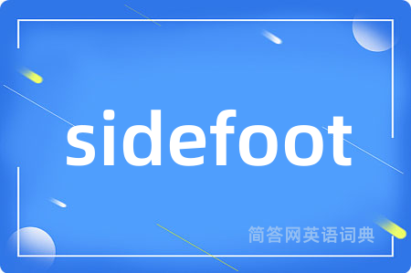 sidefoot