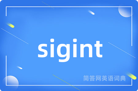 sigint