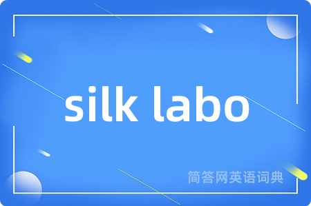 silk labo是什么意思,silk labo的中文翻译 silk labo