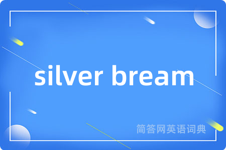 silver bream