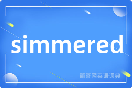 simmered