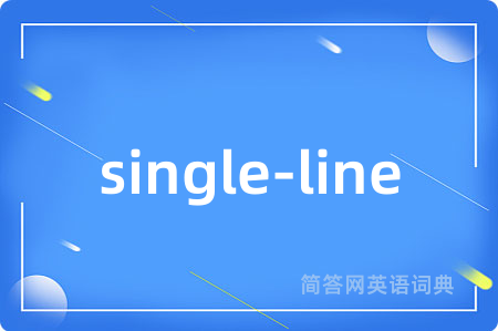 single-line