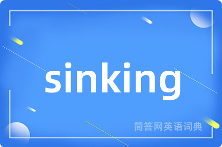 sinking