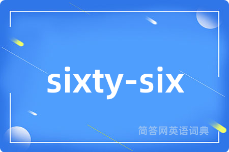 sixty-six