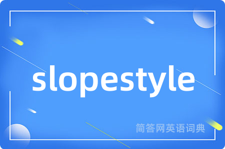 slopestyle