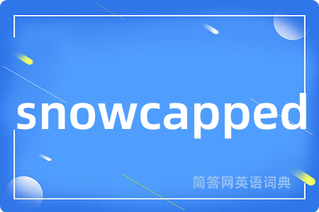 snowcapped
