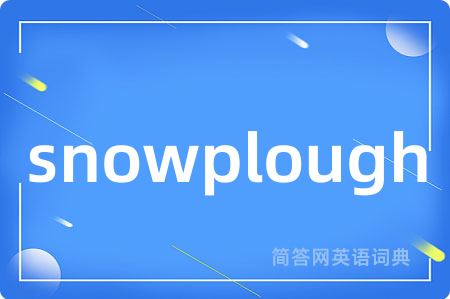 snowplough