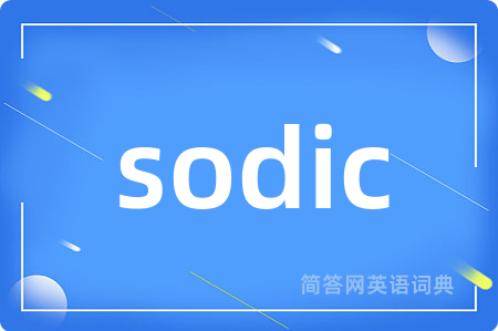 sodic