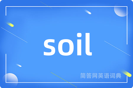 soil是什么意思,soil的中文翻译 soil