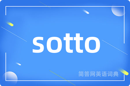 sotto