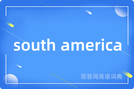 south america