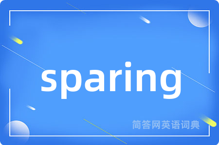 sparing