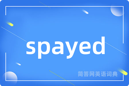 spayed