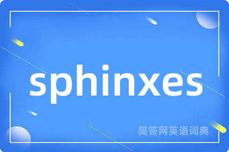 sphinxes