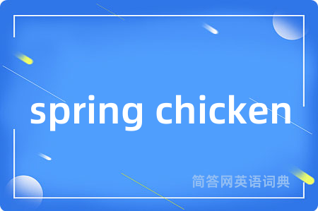 spring chicken
