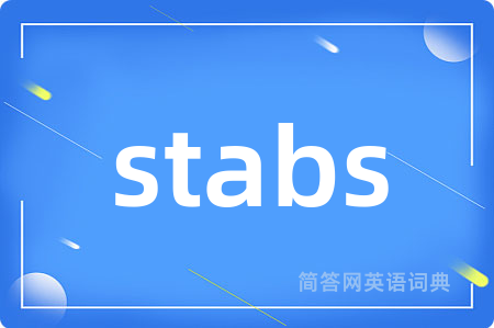 stabs