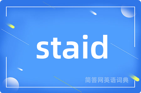 staid