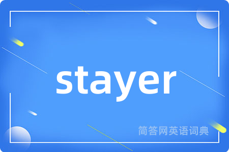 stayer