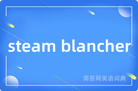 steam blancher