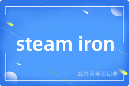 steam iron