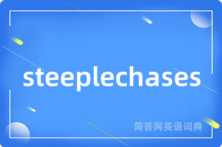 steeplechases