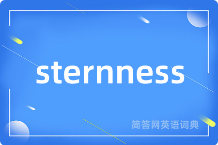 sternness