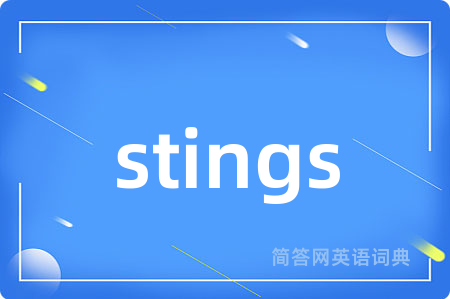 stings