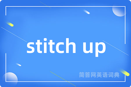 stitch up