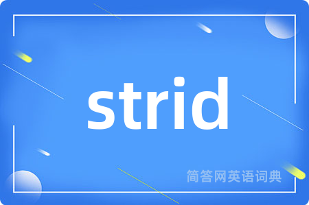 strid