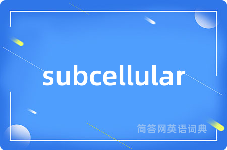 subcellular