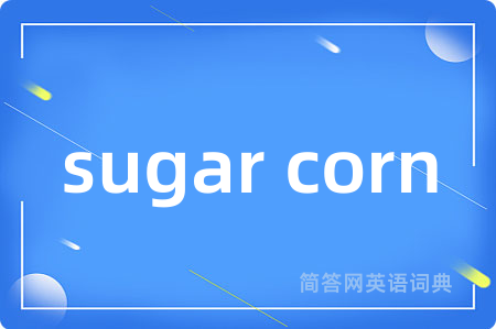 sugar corn