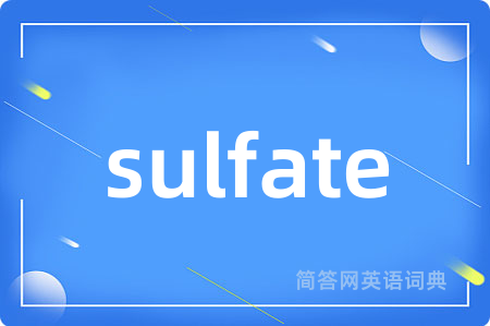 sulfate