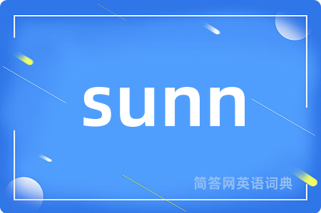 sunn