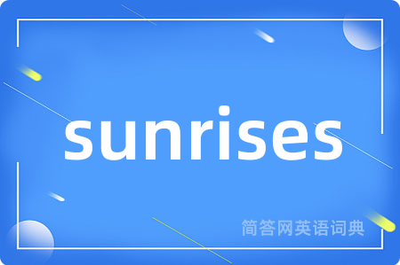sunrises