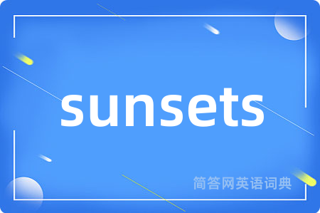 sunsets