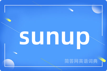sunup