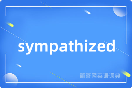 sympathized