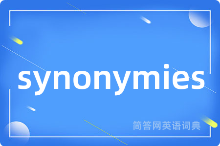 synonymies