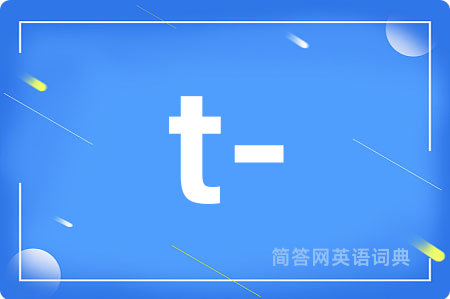 t-