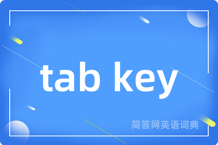 tab key
